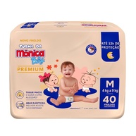 Fralda Turma da Mônica Baby Premium M: 12h de Proteção! - imagem 1