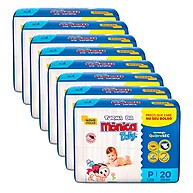 Fralda Turma da Mônica Jumbinho Tamanho P – 160 Fraldas - imagem 1