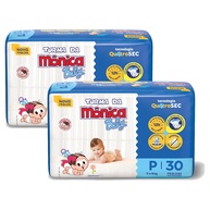 Fralda Turma da Mônica Jumbo P: Proteção e Conforto! - imagem 1