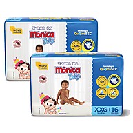 Fralda Turma da Mônica Jumbo XXG: Proteção 12h! - imagem 1