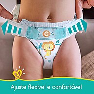Pampers Confort Sec XXG: Kit com 150 Fraldas - imagem 2