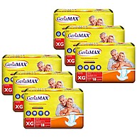 Fraldas Geriatricas Geriamax XG: Kit 6 Pacotes + Proteção - imagem 1