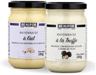 Kit Maionese Francesa Beaufor Alho Trufa e Mostarda 180g - imagem 1