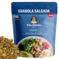 Tia Sônia, Granola Salgada Francesa Parmesão Castanhas 200g Tia Sônia Artesanal Sem Glúten - imagem 2