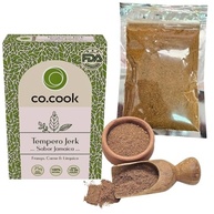 CoCook Tempero 100% Natural Jerk Apimentado Carne Frango Linguiça Sabor Jamaica 75g Sem Sódio Rende até 25 porções Zero Glúten, Zero Lactose, Zero Conservantes, Zero Corantes - imagem 2