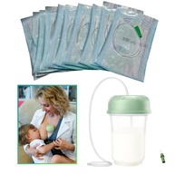 Conjunto para Relactação e Suplementação Alimentar 160ml com 10 Sondas Número 4 - Frasco Coletor Verde - imagem 1