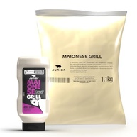 Combo Maionese Grill Junior: Sabor Defumado em Dose Dupla (Pouch + Frasco) - imagem 1