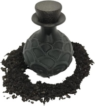 Frasco de Sal Negro das Bruxas, para Rituais de Proteção, Purificação e Banimento - imagem 1