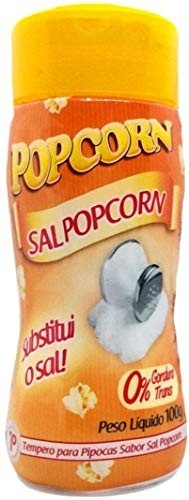 Temperos P/ Pipoca Popcorn Cx 12 Frascos. 6 Queijo - 6 Sal Popcorn - imagem 3