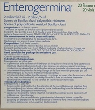 Enterogermina – Feito na Itália – 20 frascos (2 bilhões) - imagem 4