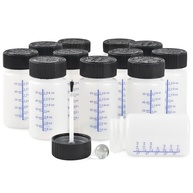 Pacote com 12 Frascos de Retoque de Tinta 60ml - Sistema à Prova de Vazamento com Pincel e Bola de Mistura - imagem 2