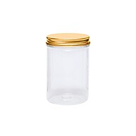 Frascos Plástico Redondos: Organize e Decore! - imagem 1