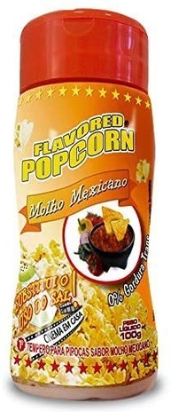 Temperos P/ Pipoca Popcorn Cx 12 Frascos. 6 Tomate e Queijo - 6 Molho Mexicano - imagem 4