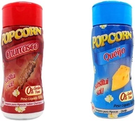 Temperos P/ Pipoca Popcorn Cx 12 Frascos. 6 Churrasco - 6 Queijo - imagem 1