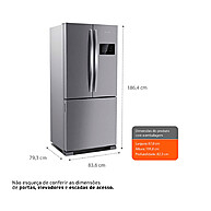 Geladeira Brastemp BRO85AK: 554L de Espaço e Tecnologia Frost Free - imagem 2