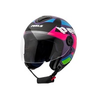 Capacete Peels Freeway Hype Aberto Roxo/Pink - Estilo e Segurança para Sua Moto - imagem 3