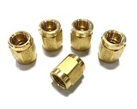 União de Linha de Freio Invertida 7/16-24 para Tubo 1/4" - Kit 5 Peças - imagem 1