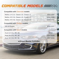 Booster de Freio a Vácuo 54-71910 para Chevrolet Malibu, Pontiac G6 e Saturn Aura - Segurança e Desempenho Garantidos - imagem 3