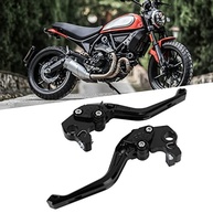 Alavancas de Embreagem e Freio Curtas CNC para Scrambler 400/800/1100 - Ajuste Perfeito e Estilo Esportivo - imagem 5