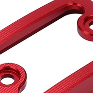 Tampa Reservatório Fluido Freio Dianteiro Alumínio CNC Vermelha para Yamaha NMAX 155/125 (2 Peças) - imagem 5