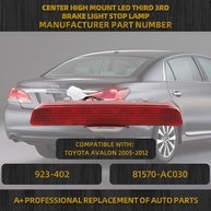 Luz de Freio Central Alta LED Dasbecan para Toyota Avalon 2005-2012 - Segurança e Estilo - imagem 3
