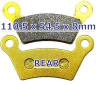 Pastilhas de Freio Sinterizadas para Can-Am Spyder SM5 SE5 GS 990 - Segurança e Performance - imagem 4
