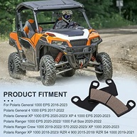 Pastilhas de Freio Premium para Polaris General & Ranger XP 1000 | Segurança e Durabilidade - imagem 3