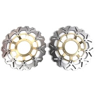 Rotores de Freio Dianteiro Arashi Dourado para Honda CBR600RR, CBR1000RR, CB1000R, CB1300 - Performance e Durabilidade - imagem 2
