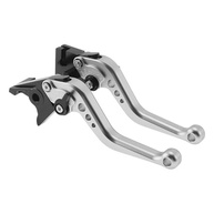 Alavancas de Freio e Embreagem Esportivas para Triumph Trident 660 (2021-2024) - Ajustáveis em 6 Posições, Liga de Alumínio Prata - imagem 2