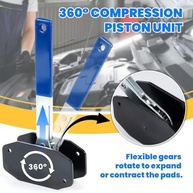 Kit Ferramentas Compressor Pinça de Freio Universal 360° - Reparo Eficiente - imagem 3