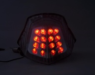 Luz Traseira LED Topzone para Yamaha XJ6 FZ6 09-13: Freio, Seta e Posição Integrados - imagem 1