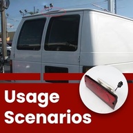 Terceira Luz de Freio LED para Ford E-Series (E150, E250, E350, E450, E550) - Segurança e Estilo 1992-2008 - imagem 5
