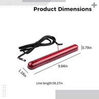 Luz de Freio LED 3ª Geração 24 LEDs 25cm - Segurança e Estilo Universal - imagem 3