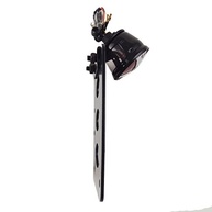 Suporte Placa Vertical com Lanterna Freio para Motos Honda, Yamaha, Suzuki, Kawasaki e Custom - imagem 4