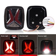 Lanterna Traseira LED Jeep Wrangler TJ 1998-2006: Freio, Seta, Ré e Estacionamento - Kit 1 Par - imagem 3