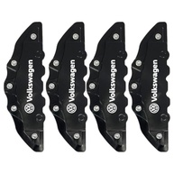 Kit 4 Capas Pinça de Freio Volkswagen - Design Esportivo PRETO - imagem 2