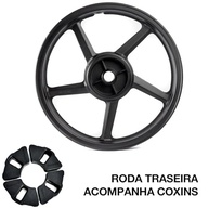 Rodas Liga Leve Aro 18 para YBR Factor 125/160 (Freio Tambor) - Estilo e Performance - imagem 4