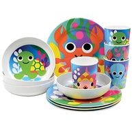Conjunto de Talheres de Melamina French Bull para Crianças - 4 Peças Seguras, Livres de BPA e Resistentes - imagem 3