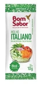Combo Molhos Sachê Bom Sabor 10g Italian French Caesar 60 Unidades - imagem 3