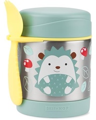 Pote Térmico Skip Hop Zoo Porco Espinho com Talher - Mantenha as Refeições Frescas e Divertidas - imagem 2