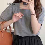Blusa Gingham Lovito: Estilo Casual e Fresco - imagem 2