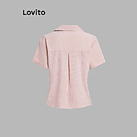 Blusa Listrada Lovito: Estilo Casual e Fresco - imagem 2
