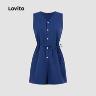 Macacão Feminino Lovito: Casual e Fresco! - imagem 2
