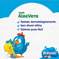 Lenço Umedecido Babysec Galinha Pintadinha: Cuidado e Frescor! - imagem 2