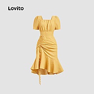 Vestido Amarelo Lovito: Elegância e Frescor! - imagem 2