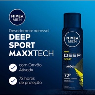 NIVEA MEN Deep Sport: 72h de Proteção e Frescor - imagem 2