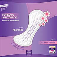 Always Com Perfume: 40 Unidades de Proteção e Frescor - imagem 2