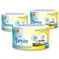 KIT 3 Aromatizantes Breeze Gel Tutti Frutti Pro Auto - Frescor Duradouro no Seu Carro! - imagem 2