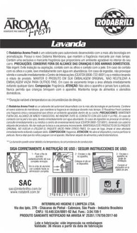 Rodabrisa Fresh Membrana Lavanda: Perfume Duradouro e Frescor para Seu Carro | Rodabrill - imagem 3