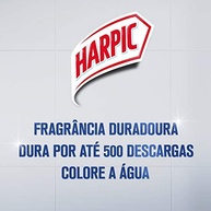 Harpic Bloco Sanitário Fresh Power 6 Frescor do Caribe Azul - Espuma Limpadora com Fragrância Duradoura - imagem 1